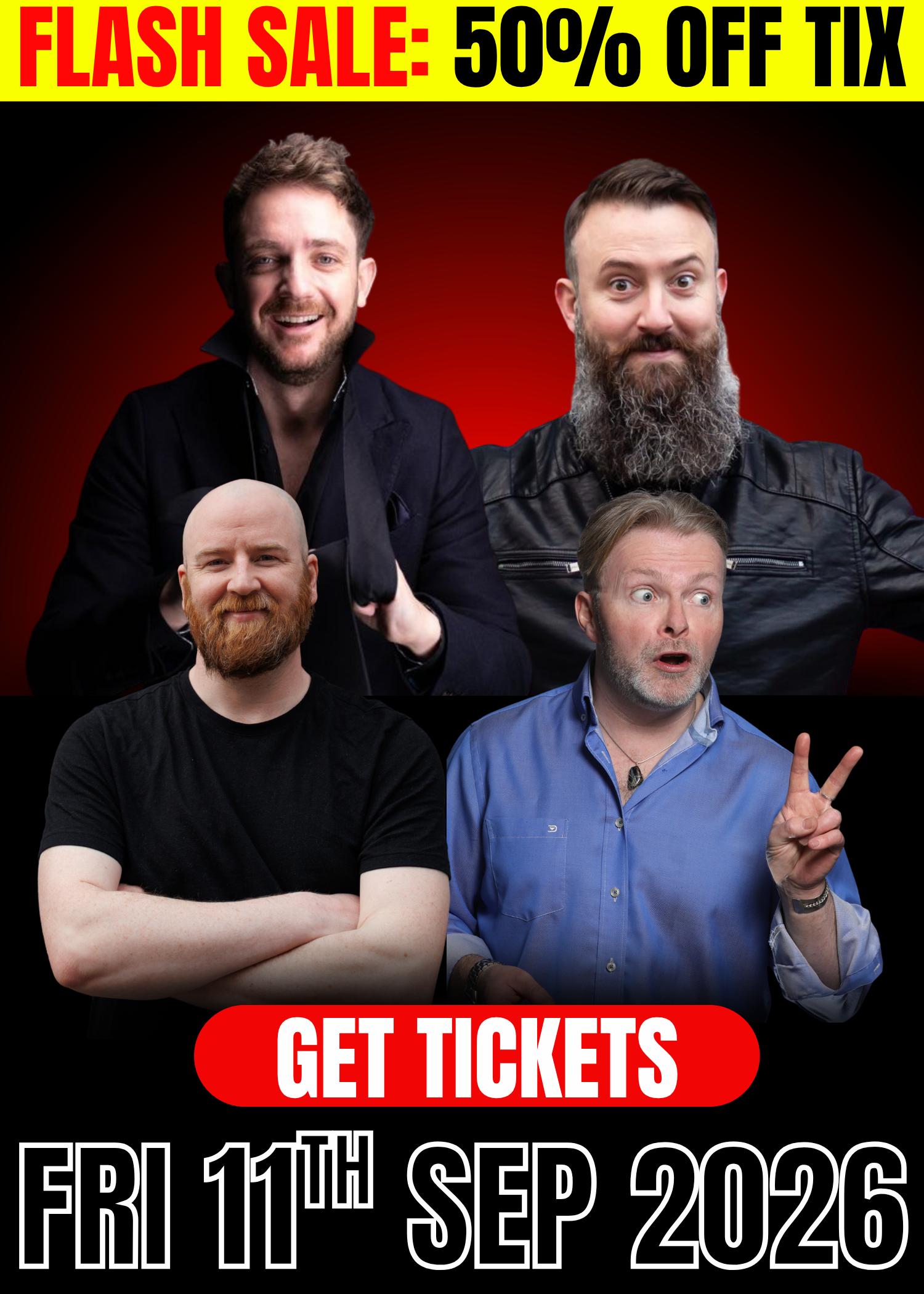 Friday Night Live - Friday, 11th September 2026